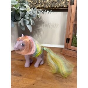 Vintage My Little Pony Tickle Pegasus Rainbow Pony